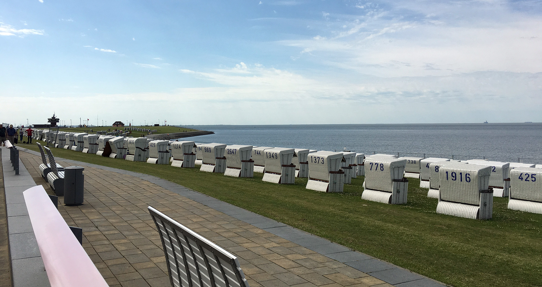 Strandpromenade von Büsum