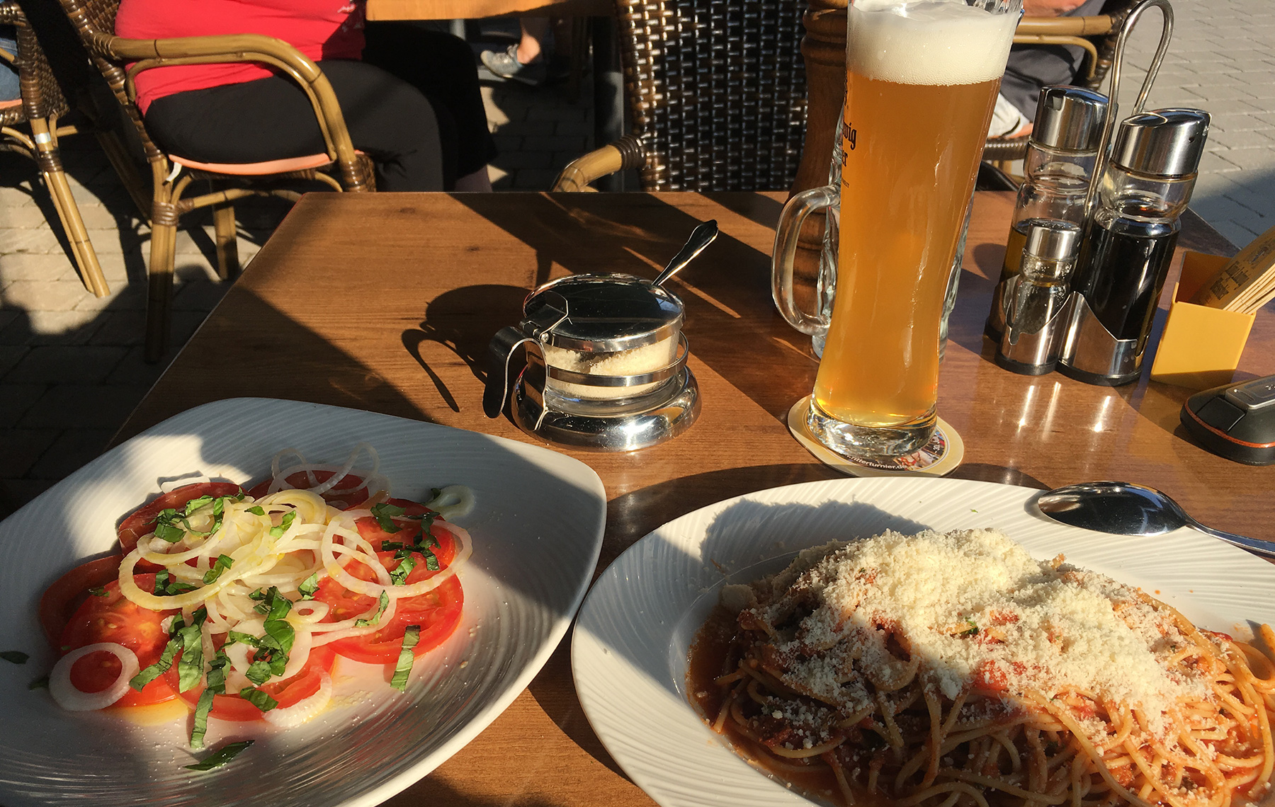 Belohnung nach über 1500 Kilometern auf dem Rad