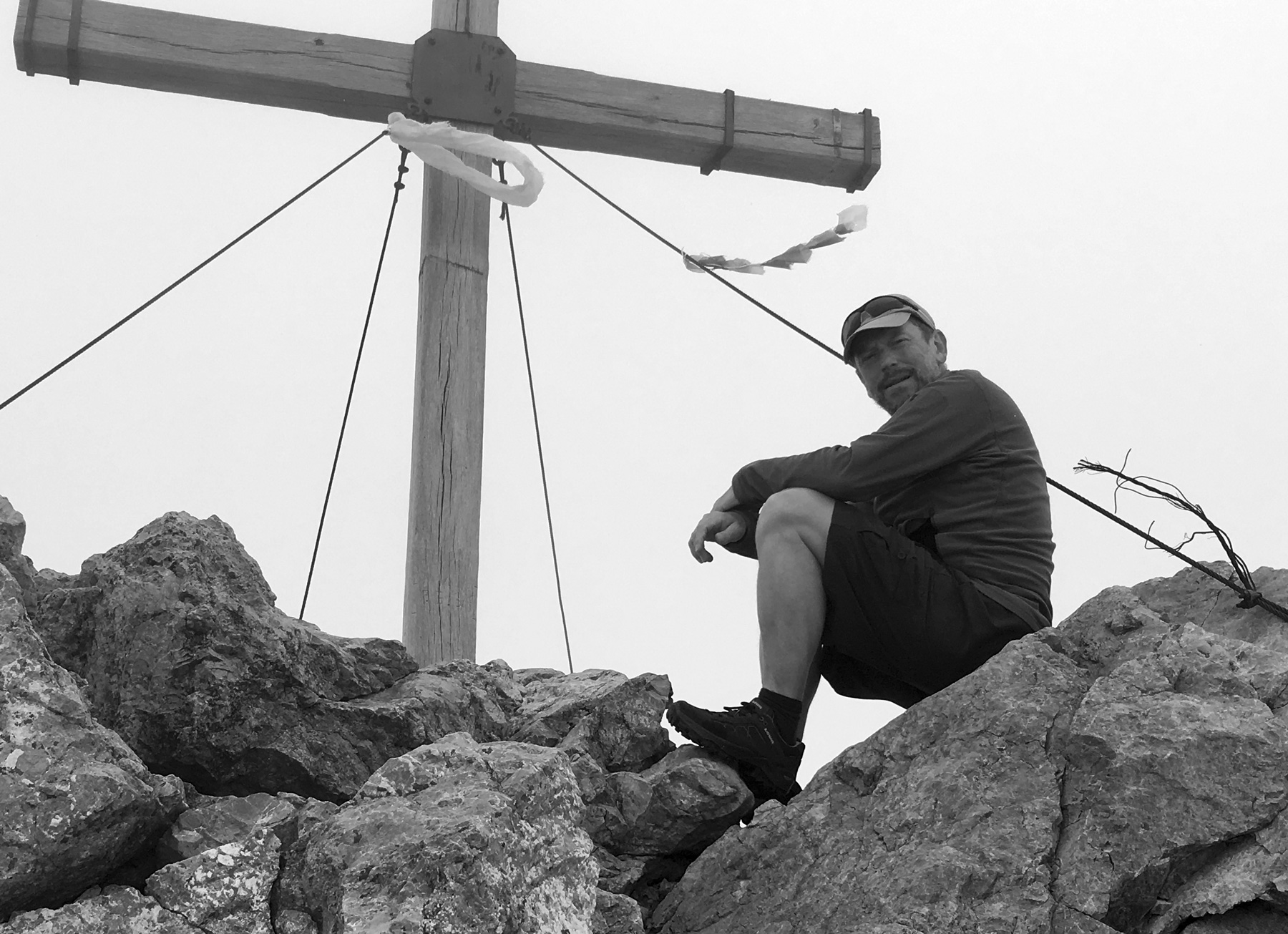 Pierre auf der Mädelesgabel 2019