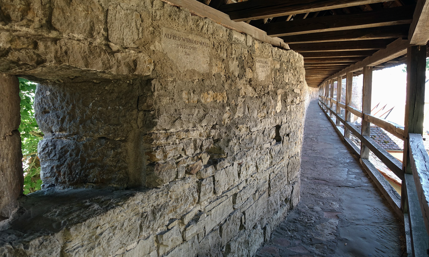Stadtmauer in Rotenburg