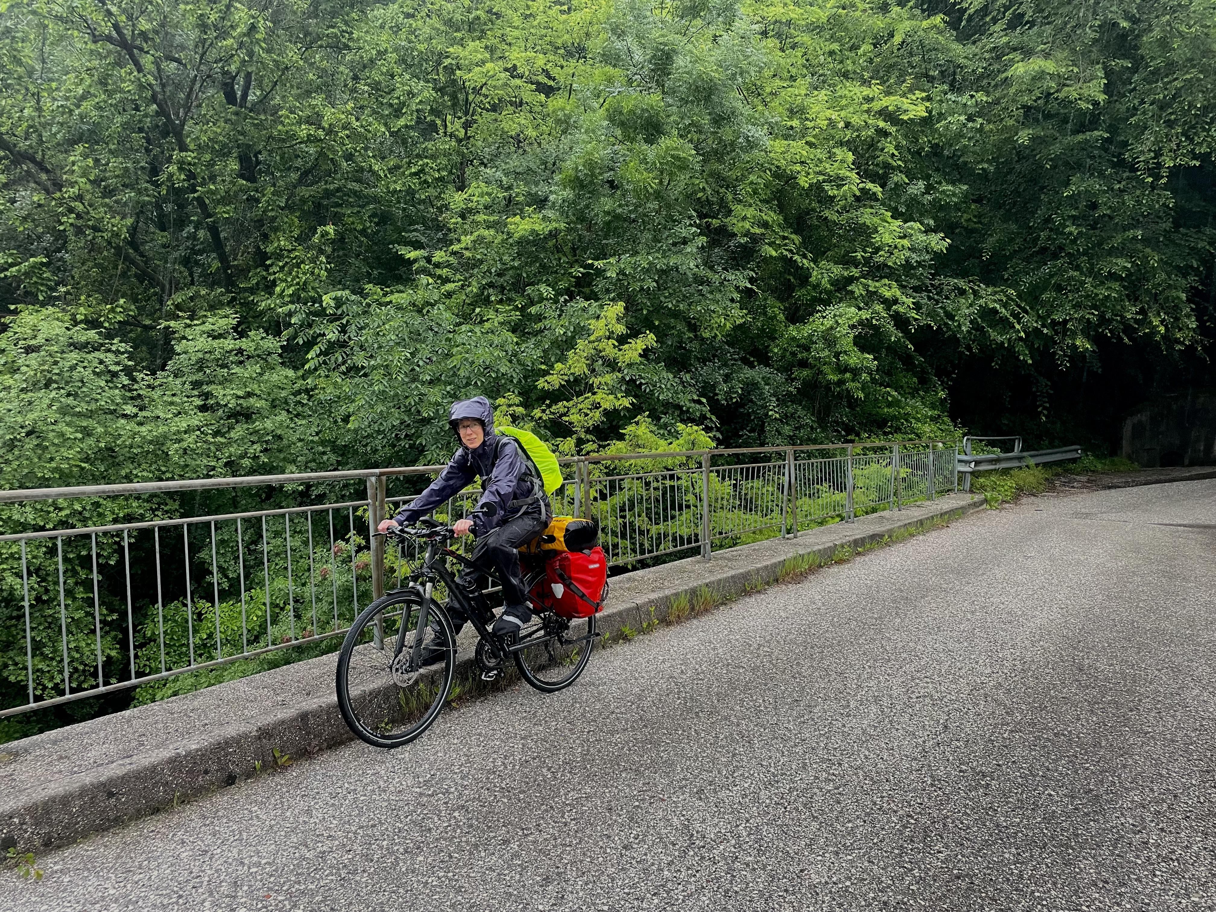 Dauerregen vor Kanal