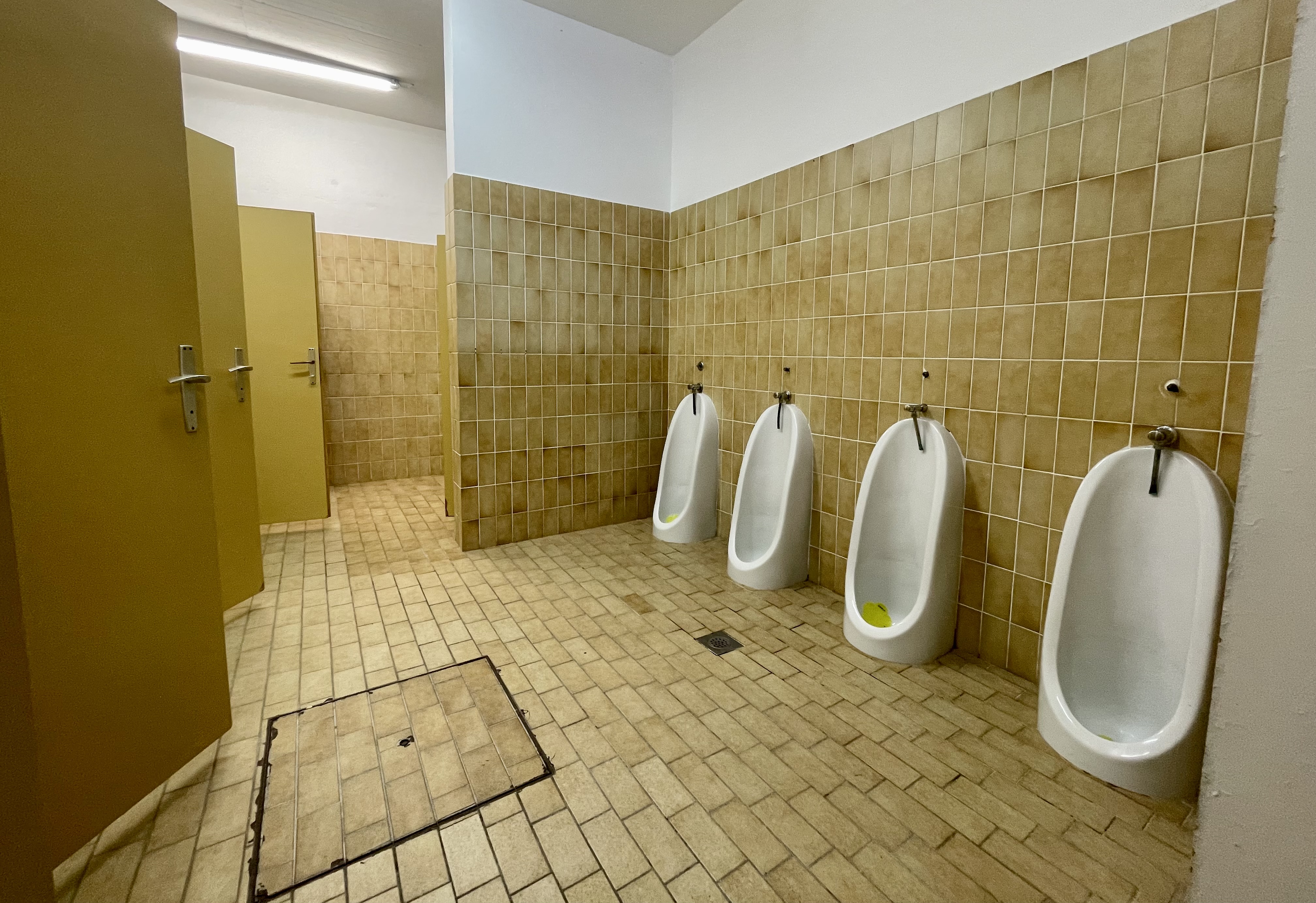 Sozialisten-Chic in den Sanitäranlagen