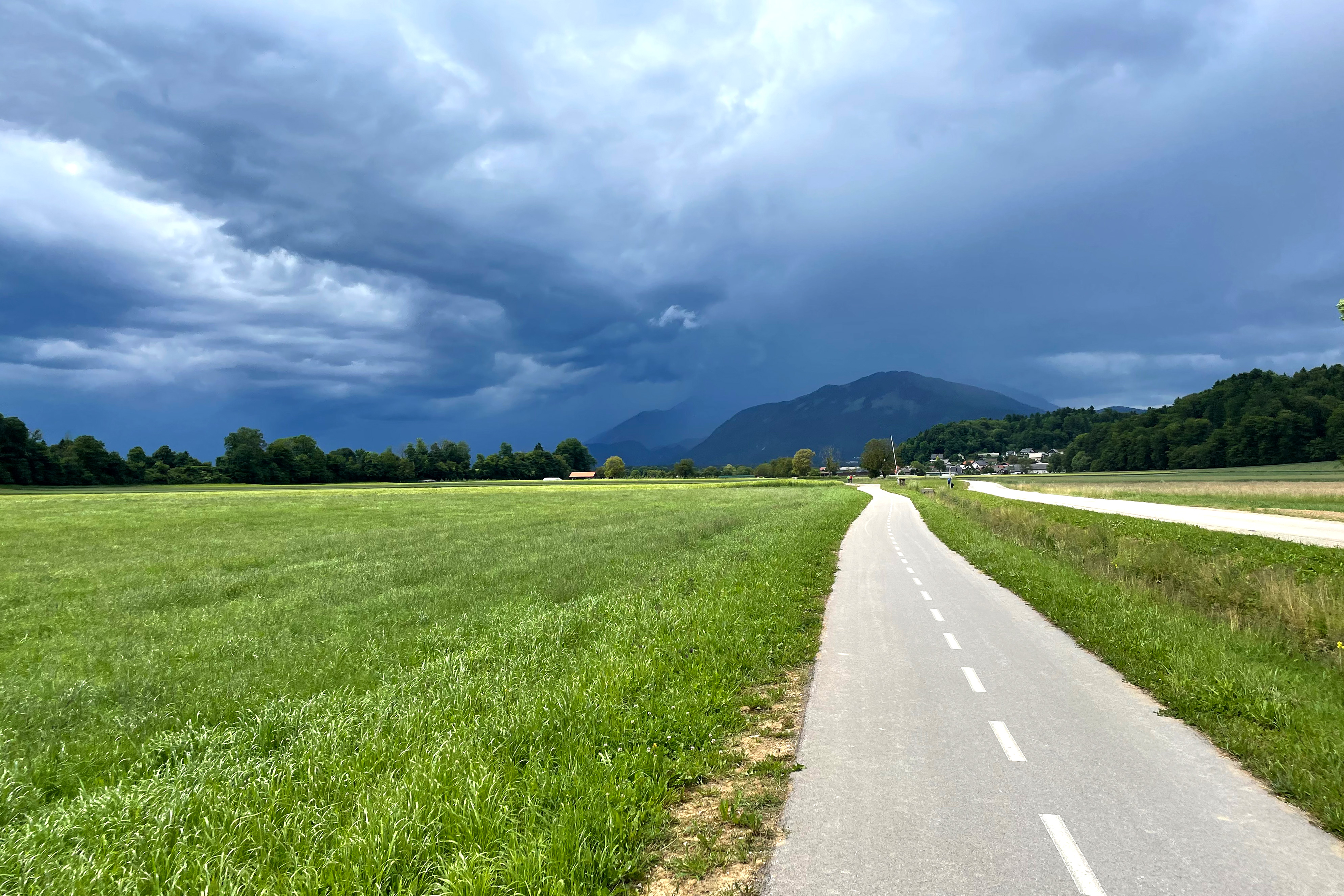 Die nächste Regenfront ist im Anzug