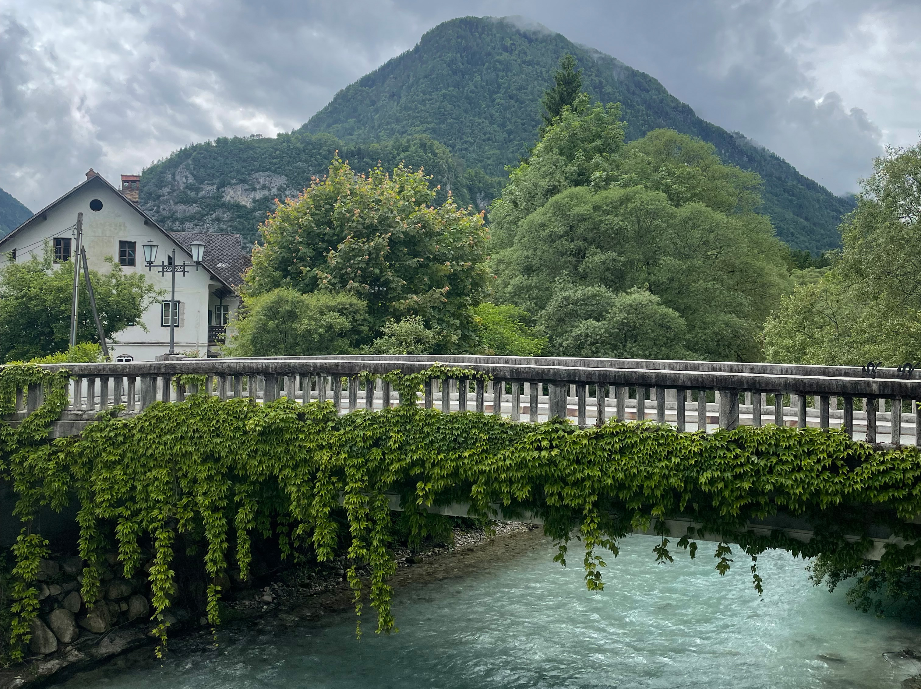 Mittagspause in Mojstrana